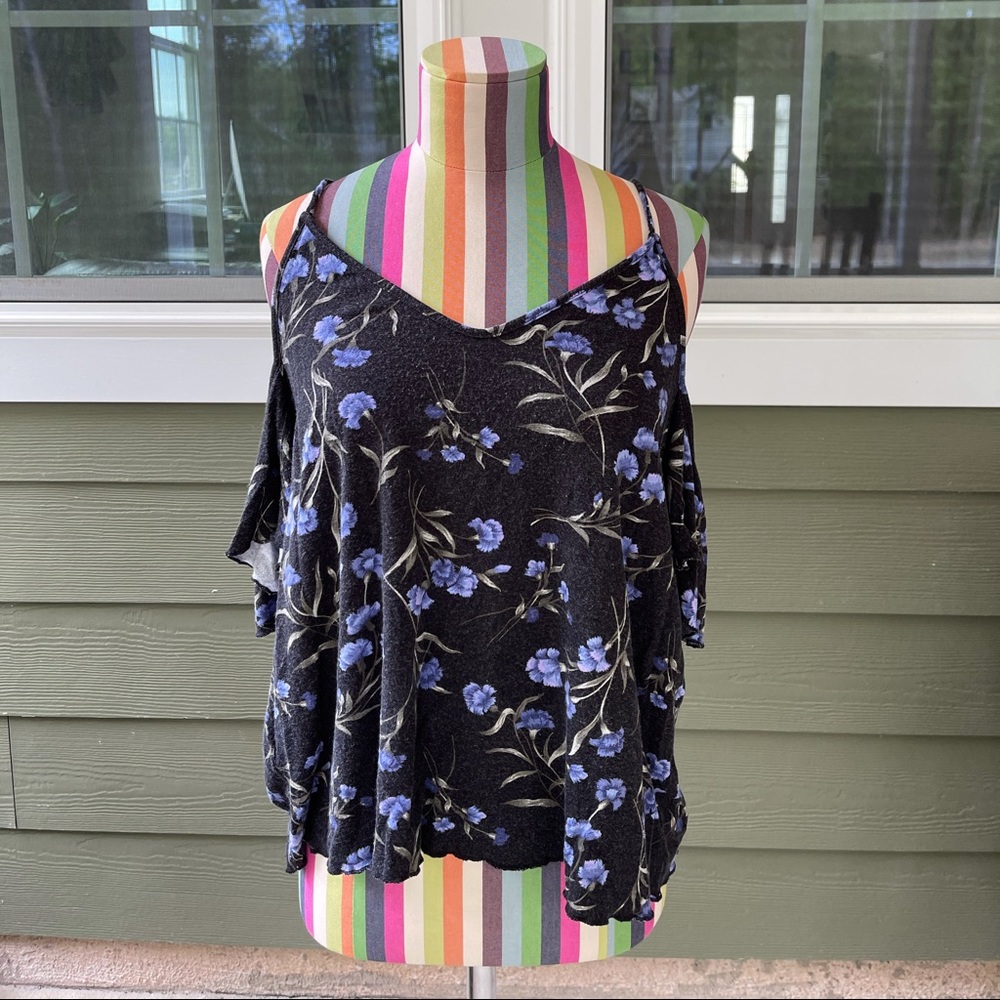 Cold Shoulder American Eagle Tank Top